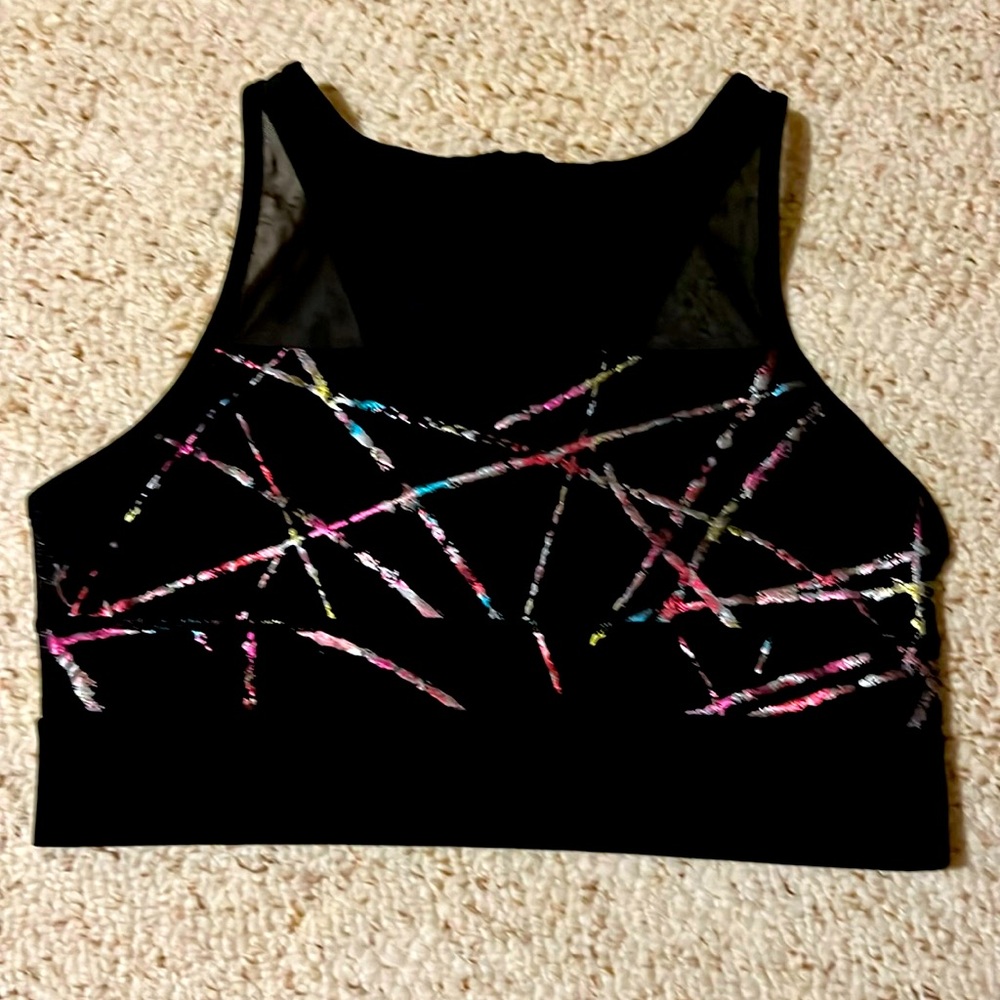 Zyia Black/Metallic multicolor All Star bra - L